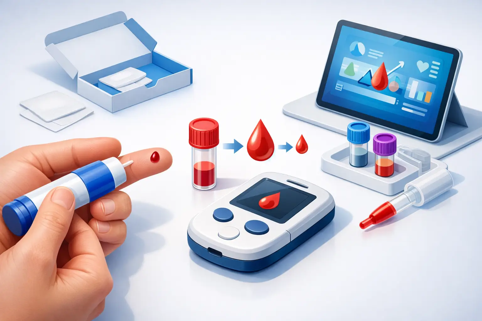 How a Home Finger Prick Blood Test Really Works