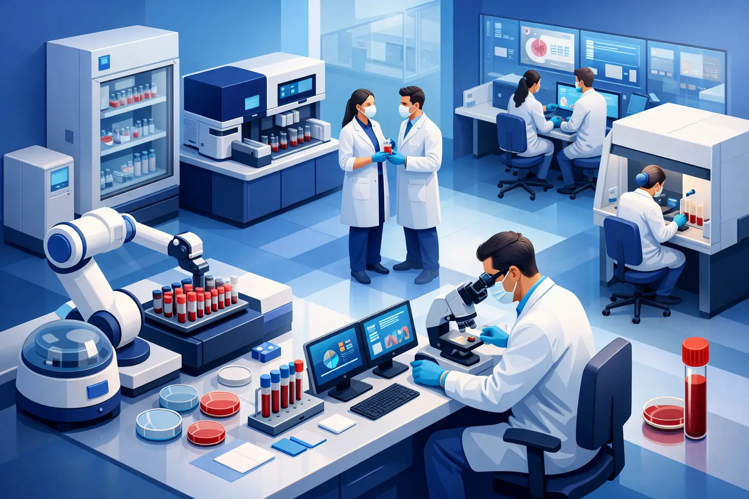 How a UKAS Accredited Blood Test Laboratory Works