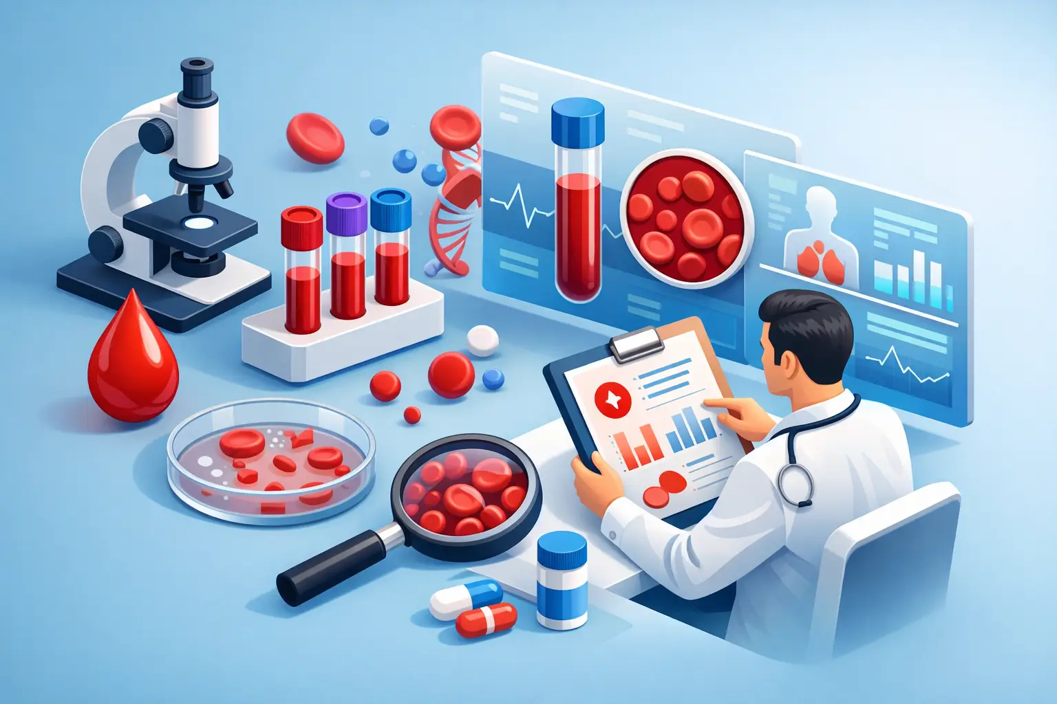What Doctor Reviewed Blood Test Results Tell You