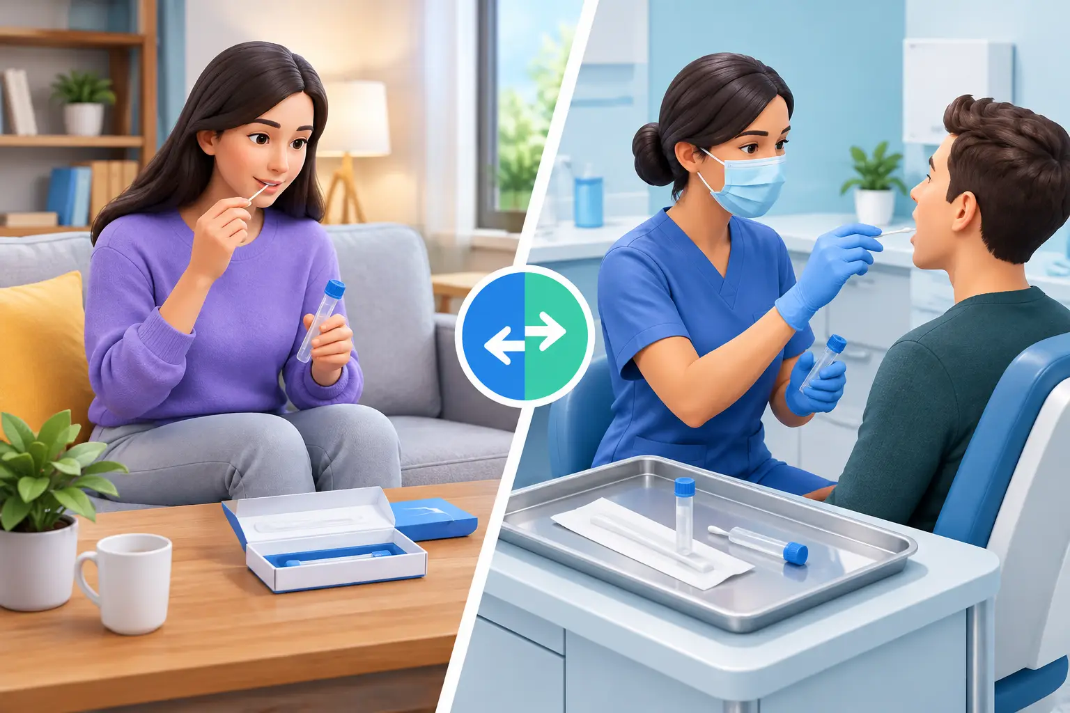 Home Collection Versus Clinic Collection Compared